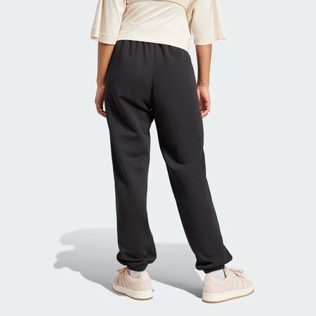 ADIDAS ORIGINALS Essentials Fleece Loose Joggers Black WOMEN