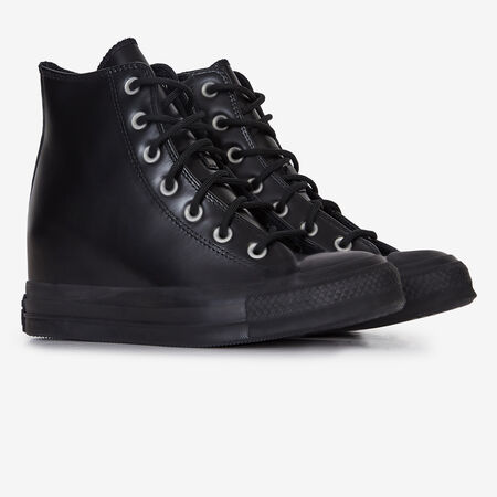 CONVERSE chuck taylor all star CHUCK TAYLOR ALL STAR WEDGE PATENT BLACK WOMEN
