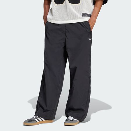 ADIDAS ORIGINALS Adilenium Season 3 Oversized Superstar Track Pants Black MEN