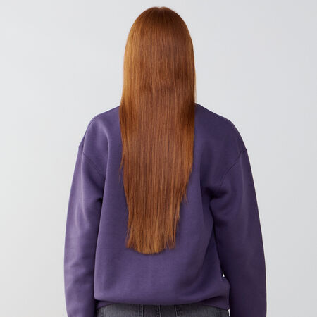 JORDAN SWEAT CREW BROOKLYN VIOLET/BLANC FEMME