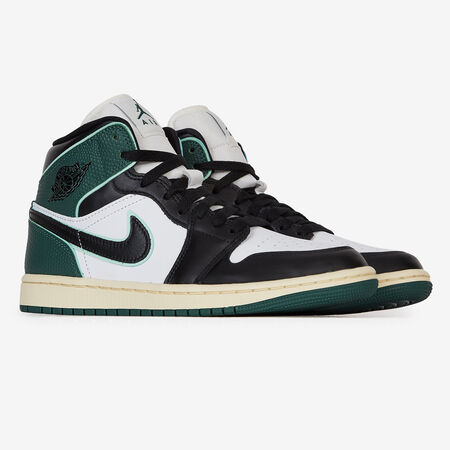 JORDAN air jordan 1 AIR JORDAN 1 MID SE BLACK/BLUE WOMEN
