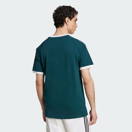ADIDAS ORIGINALS T-shirt 3 bandes Adicolor Classics Aurora Ivy / White HOMME