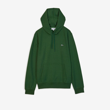 LACOSTE HOODIE CLASSIC LOGO SL GREEN MEN
