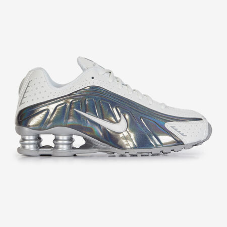 NIKE shox SHOX R4 ARGENT FEMME
