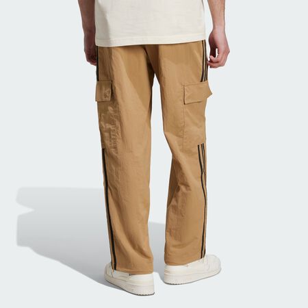 ADIDAS ORIGINALS Adicolor Classics 3-Stripes Cargo Pants Cardboard / Black MEN
