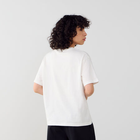 JORDAN TEE SHIRT CORE ESSENTIAL BLANC/NOIR FEMME