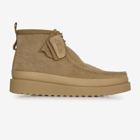 CLARKS WALLABEE FTR 2 HI BEIGE HOMME