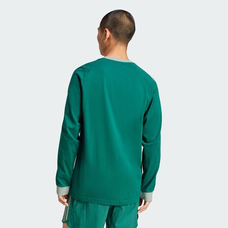 ADIDAS ORIGINALS T-shirt manches longues 3 bandes Adicolor Classics Collegiate Green HOMME