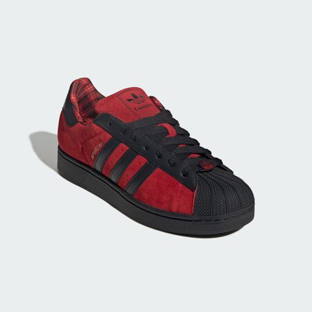 ADIDAS ORIGINALS Chaussure SUPERSTAR II Better Scarlet / Core Black / Matte Gold MIXTE