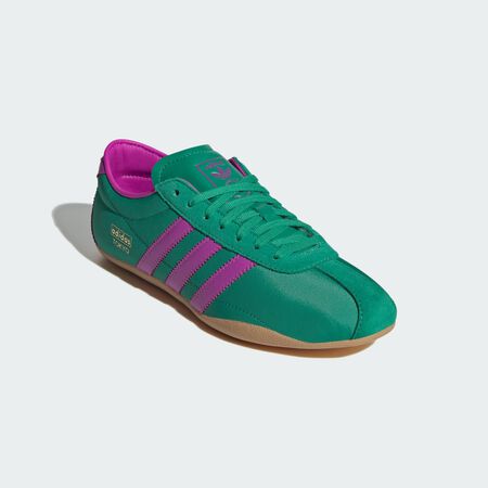 ADIDAS ORIGINALS Chaussure Tokyo Court Green / Purple Burst / Gum FEMME