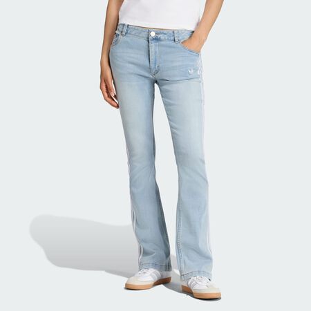 ADIDAS ORIGINALS Pantalon Adilenium Season 4 Teamgeist Slim LR Denim Light Blue FEMME