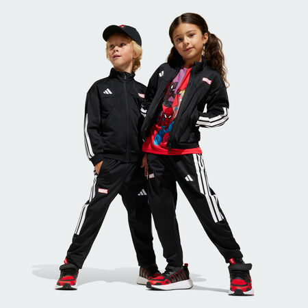 ADIDAS SPORTSWEAR COMBINAISON ADIDAS MARVEL SPIDER-MAN TIRO Black / White CADET