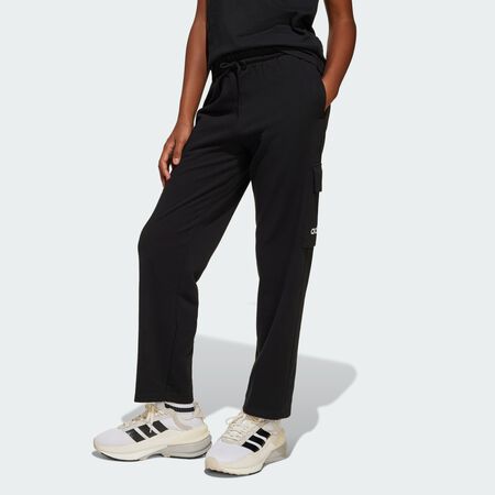 ADIDAS SPORTSWEAR Pantalon cargo Essentials Black / White JUNIOR