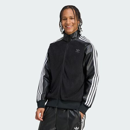 ADIDAS ORIGINALS Veste de survêtement mesh matière synthétique adidas x Jeremy Scott Black MIXTE