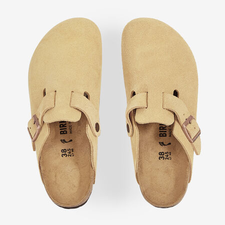 BOSTON SUEDE LATTE CREAM : BEIGE