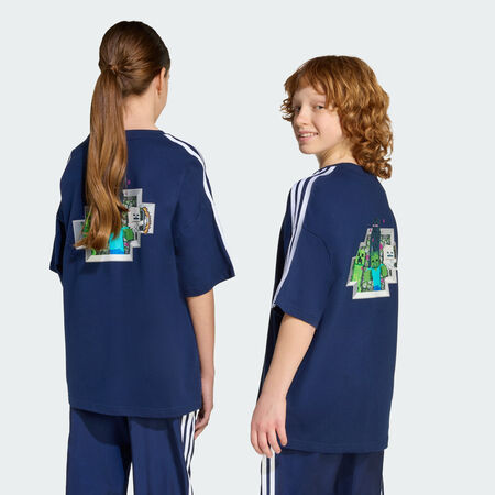 ADIDAS ORIGINALS T-shirt graphique adidas Originals x Minecraft Enfants Night Indigo JUNIOR