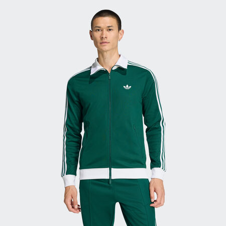 JACKET FZ ADICOLOR CLASSICS : GREEN/WHITE