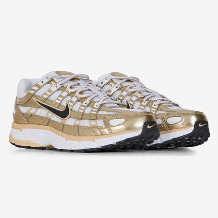 NIKE p-6000 P-6000 WHITE/GOLD MEN