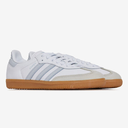 ADIDAS ORIGINALS samba SAMBA OG WHITE/SKY BLUE WOMEN