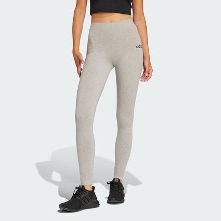 Legging coton Essentials Linear : Medium Grey Heather / Black
