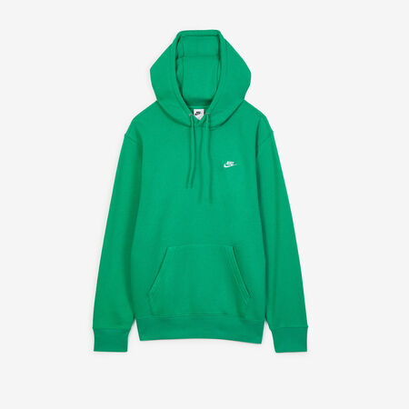 HOODIE CLUB SMALL LOGO : GREEN/WHITE