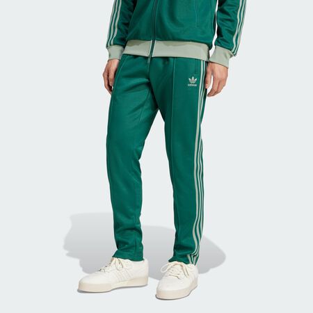 ADIDAS ORIGINALS Adicolor Classics Beckenbauer Track Pants Collegiate Green / Silver Green MEN