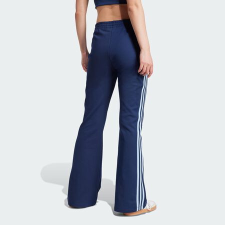 ADIDAS ORIGINALS Pantalon de survêtement évasé 3 bandes Adicolor Night Indigo FEMME