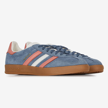 ADIDAS ORIGINALS gazelle GAZELLE INDOOR BLEU/ROUGE HOMME