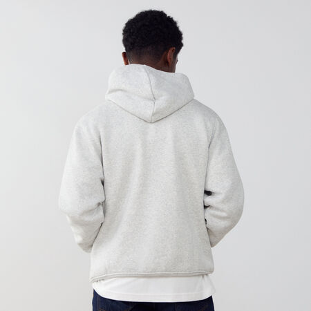 JORDAN HOODIE BROOKLYN GREY/WHITE MEN