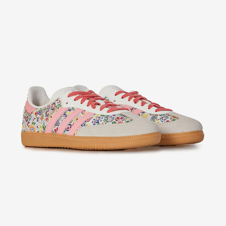 ADIDAS ORIGINALS samba SAMBA OG LIBERTY BEIGE/MULTICOLOURED JUNIOR
