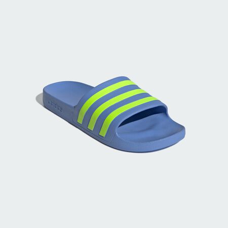 ADIDAS SPORTSWEAR adilette Adilette Aqua Slides Blue Fusion / Lucid Lemon / Blue Fusion MEN