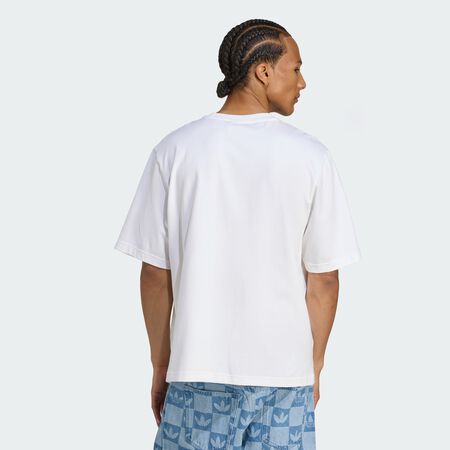 ADIDAS ORIGINALS T-shirt oversize Leo White HOMME