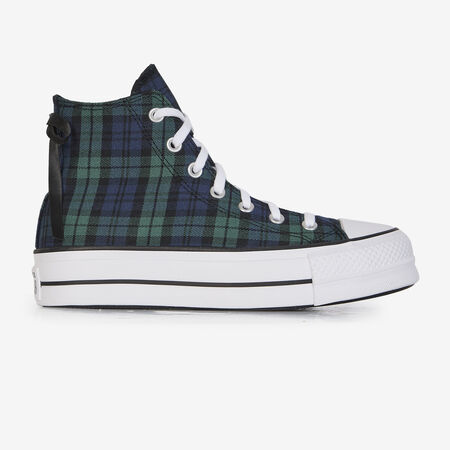 CHUCK TAYLOR ALL STAR LIFT HI : BLEU/NOIR