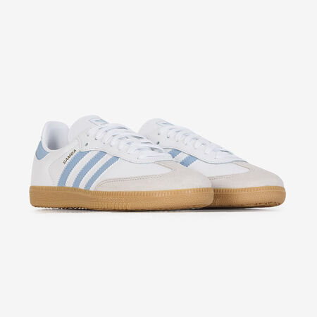 ADIDAS ORIGINALS samba SAMBA OG WHITE/BLUE JUNIOR