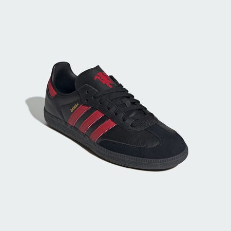 ADIDAS ORIGINALS samba Samba Manchester United Shoes Core Black / Mufc Red / Core Black UNISEX