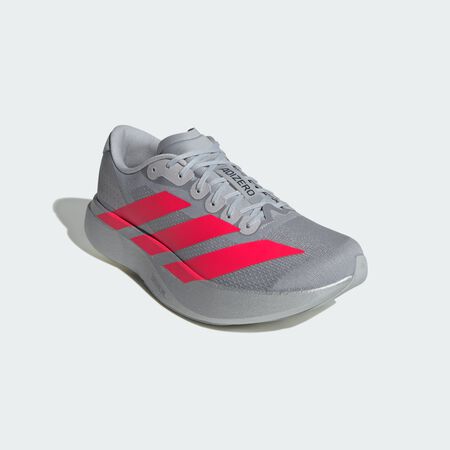 ADIDAS PERFORMANCE Adizero EVO SL Shoes Silver Metallic / Lucid Red / Iron Metallic UNISEX