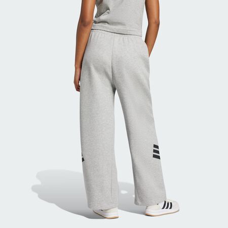 ADIDAS SPORTSWEAR Pantalon droit à 3 bandes Future Icons Medium Grey Heather FEMME