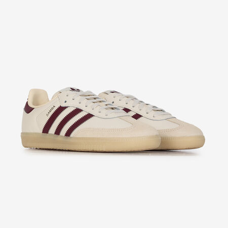 ADIDAS ORIGINALS samba SAMBA OG BEIGE/RED JUNIOR