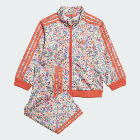 Survêtement adidas Originals x Liberty London Firebird Enfants : Cloud White / Multicolor
