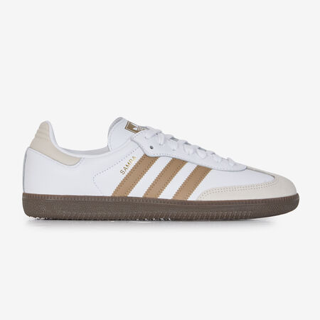SAMBA OG : WHITE/BROWN