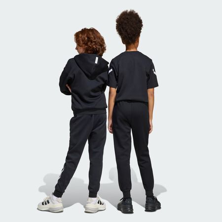 ADIDAS SPORTSWEAR Pantalon jambes fuselées adidas Z.N.E. Black / White JUNIOR