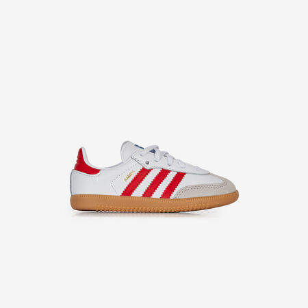 ADIDAS ORIGINALS samba SAMBA OG EL WHITE/RED BABIES