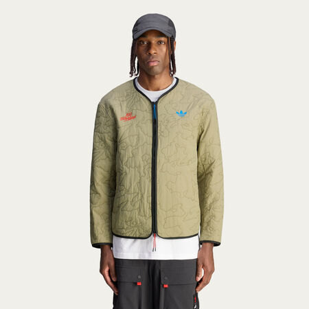 ADIDAS ORIGINALS Veste matelassée 100 Thieves Liner Orbit Green MIXTE