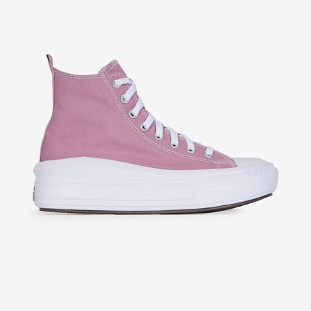 CONVERSE CHUCK TAYLOR ALL STAR MOVE HI PINK/WHITE JUNIOR