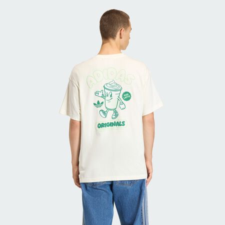 ADIDAS ORIGINALS T-SHIRT MATCHA CLUB Off White HOMME