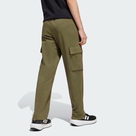 ADIDAS SPORTSWEAR Pantalon cargo Essentials Olive Strata / Black JUNIOR