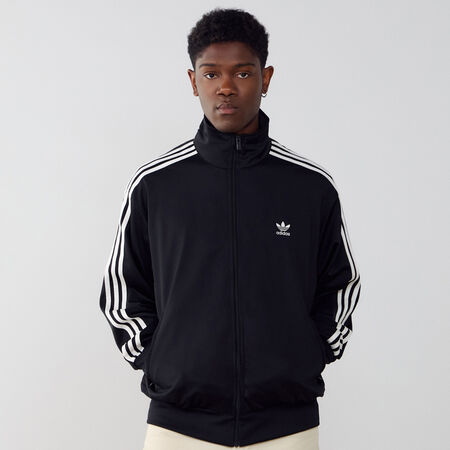 JACKET FZ TRACKTOP FIREBIRD : BLACK/WHITE