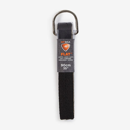 SOFSOLE LACET PLAT 90 CM BLACK UNISEX