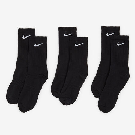 NIKE CHAUSSETTES X3 CREW BLACK UNISEX