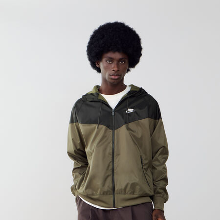NIKE JACKET WINDRUNNER GREEN/WHITE MEN